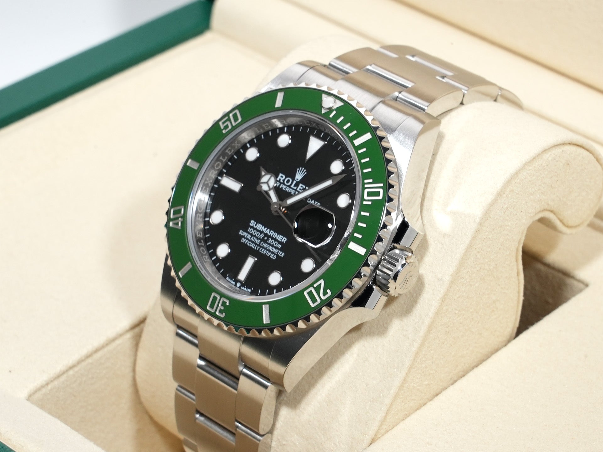ロレックス サブマリーナー デイト Ref.126610LV ステンレススチール ブラック文字盤 美中古 wesykskz