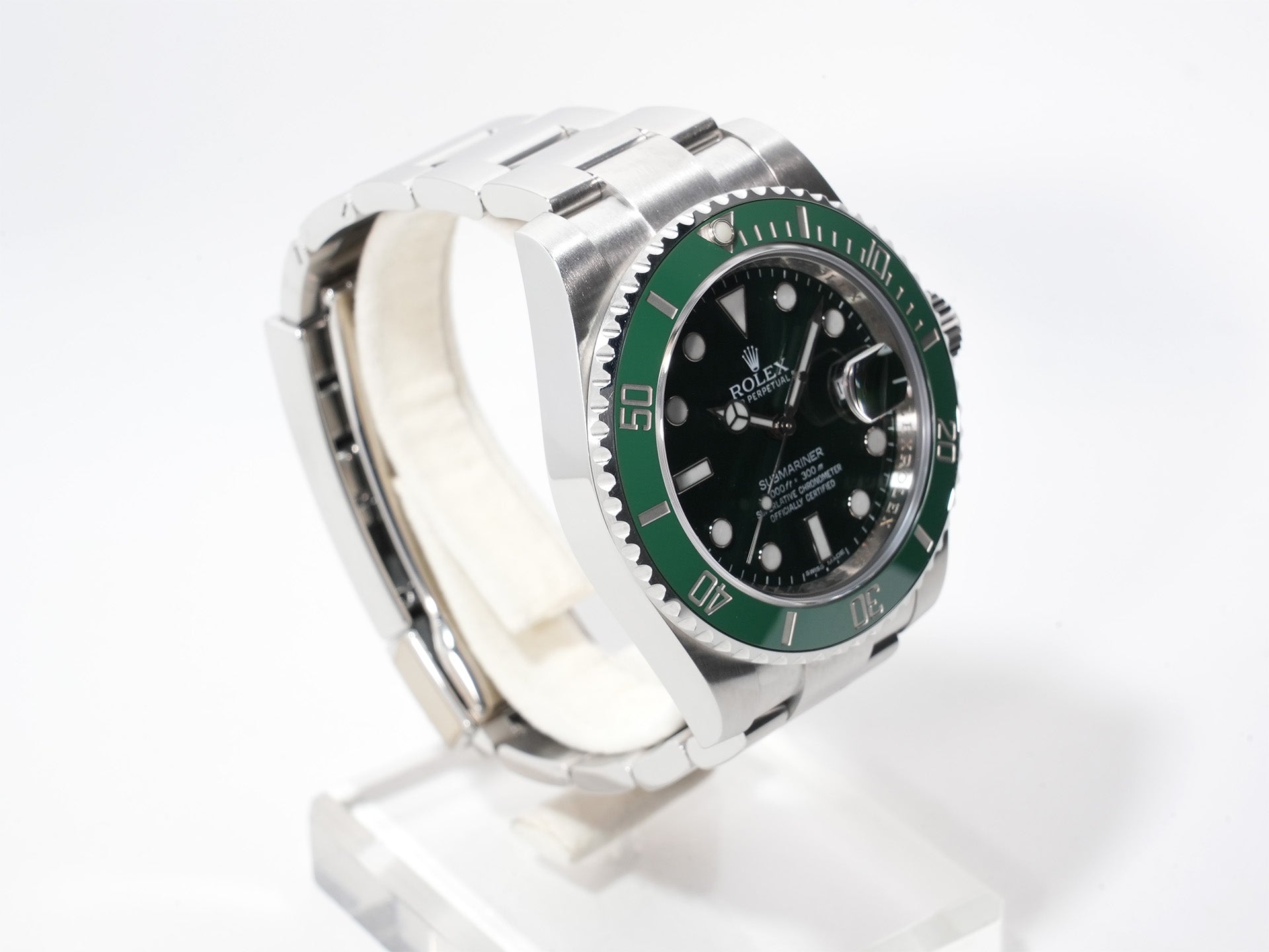 ロレックス サブマリーナー デイト Ref.116610LV ステンレススチール グリーン文字盤 中古 7wvqzm9x