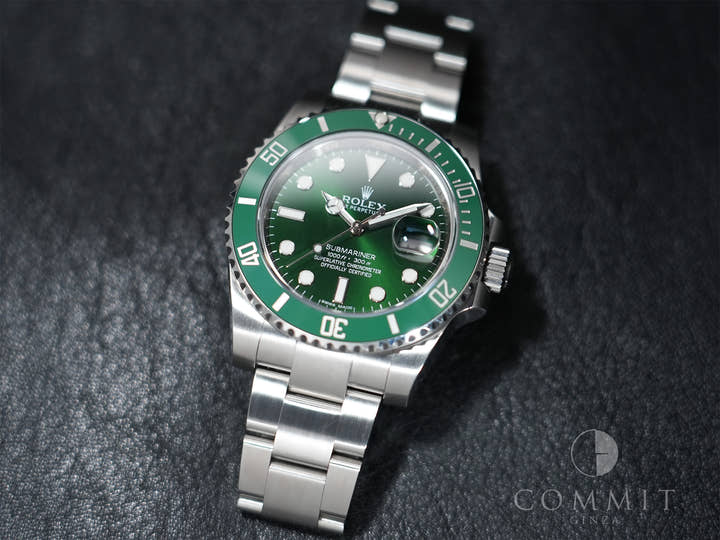 ロレックス サブマリーナー デイト Ref.116610LV ステンレススチール グリーン文字盤 中古 7wvqzm9x