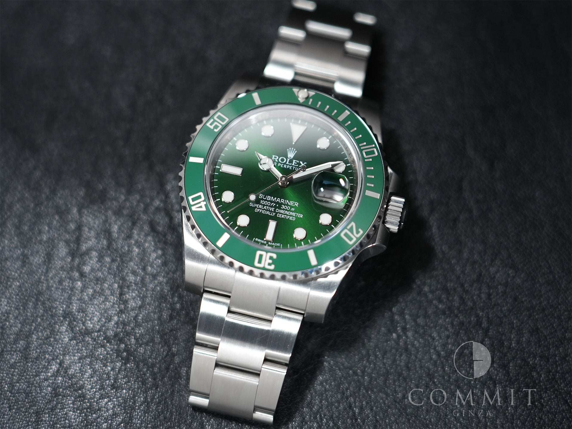 ロレックス サブマリーナー デイト Ref.116610LV ステンレススチール グリーン文字盤 中古 7wvqzm9x
