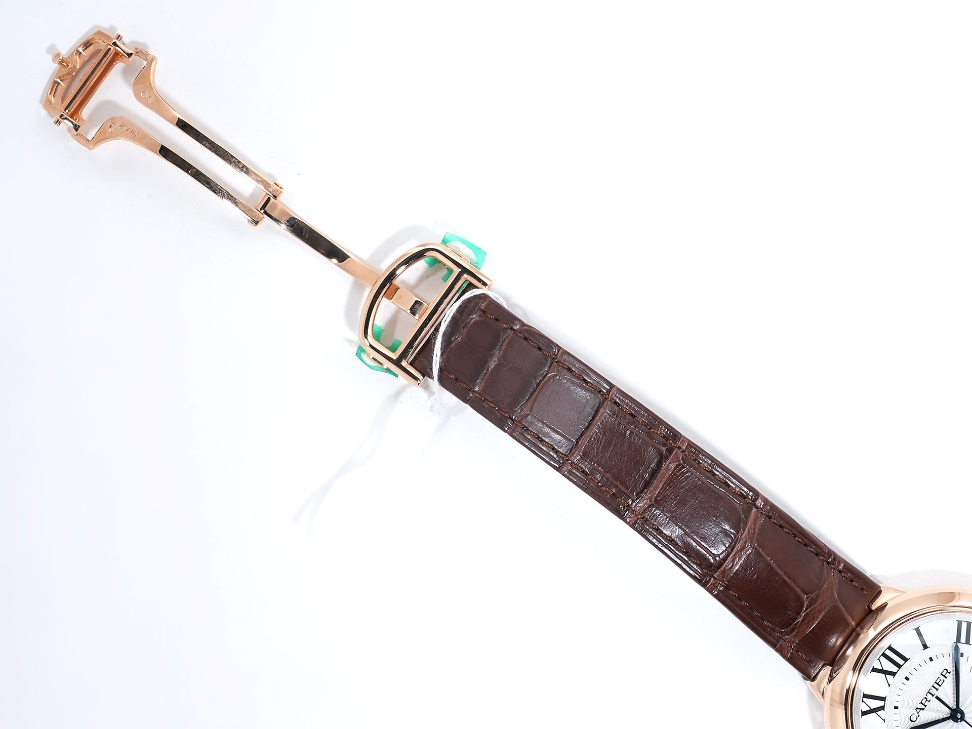 カルティエ バロンブルー ドゥ カルティエ Ref.WGBB0035 ローズゴールド シルバー文字盤 未使用 ym8hiwv2