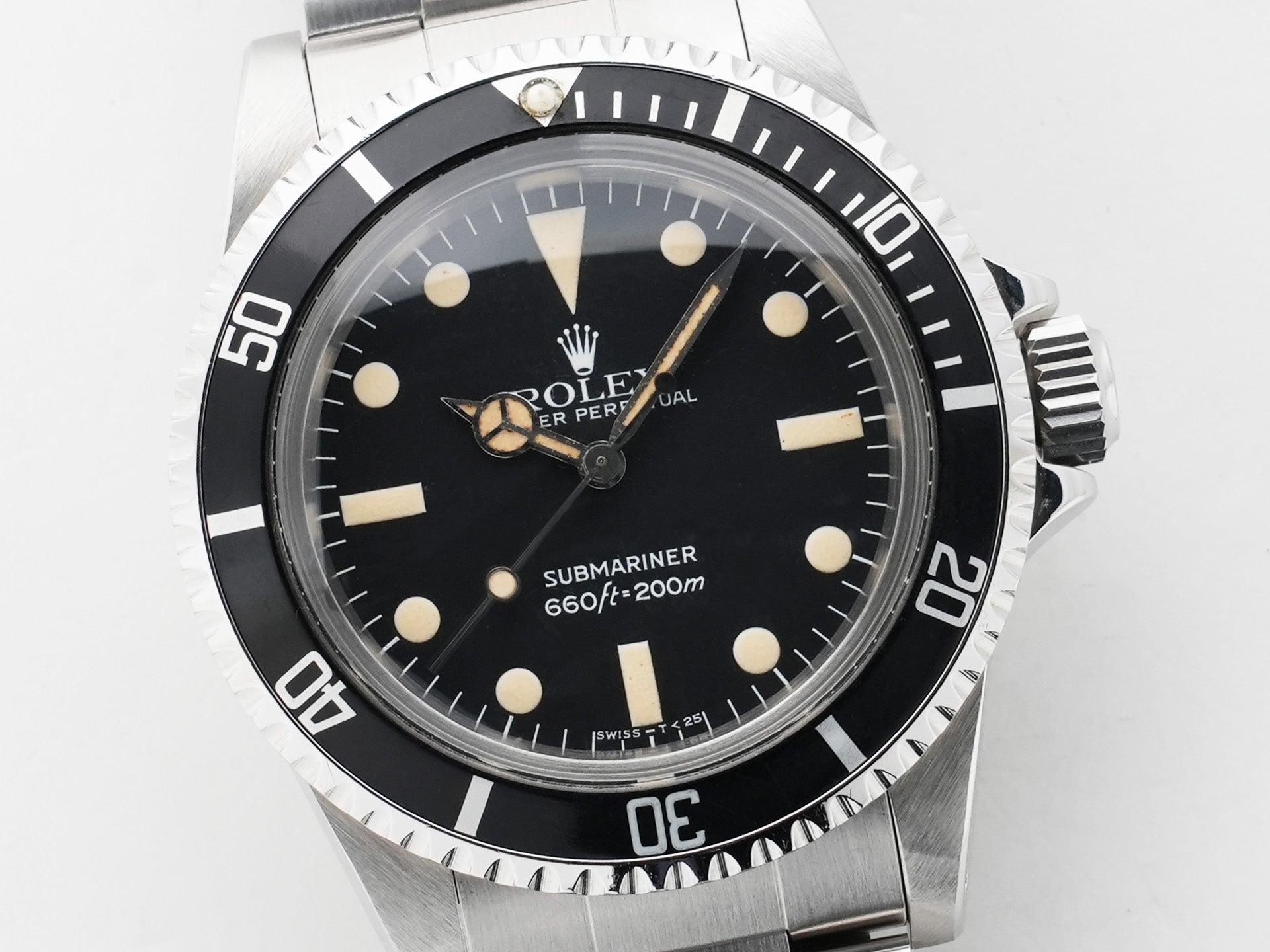 ロレックス サブマリーナー Ref.5513 ステンレススチール ブラック文字盤 美中古 9euueavf
