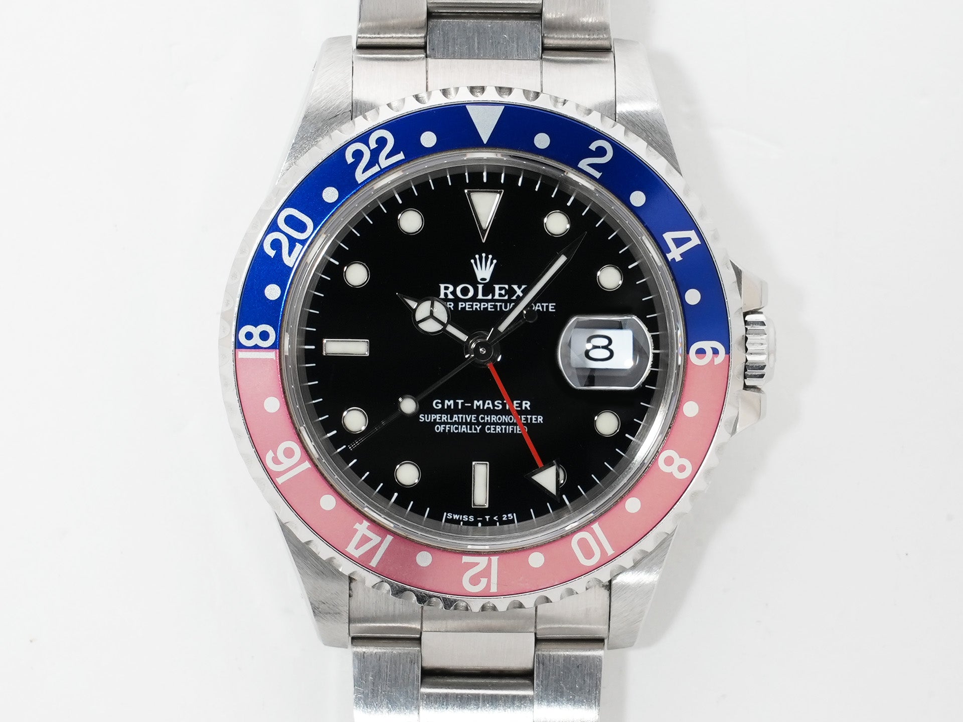 ロレックス GMTマスター Ref.16700 ステンレススチール ブラック文字盤 オイスターブレスレット 中古 4bmcza3q