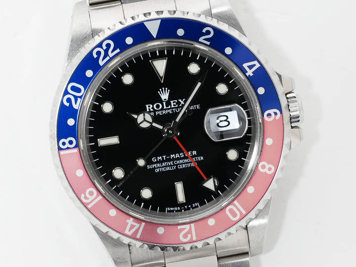 ロレックス GMTマスター Ref.16700 ステンレススチール ブラック文字盤 オイスターブレスレット 中古 4bmcza3q