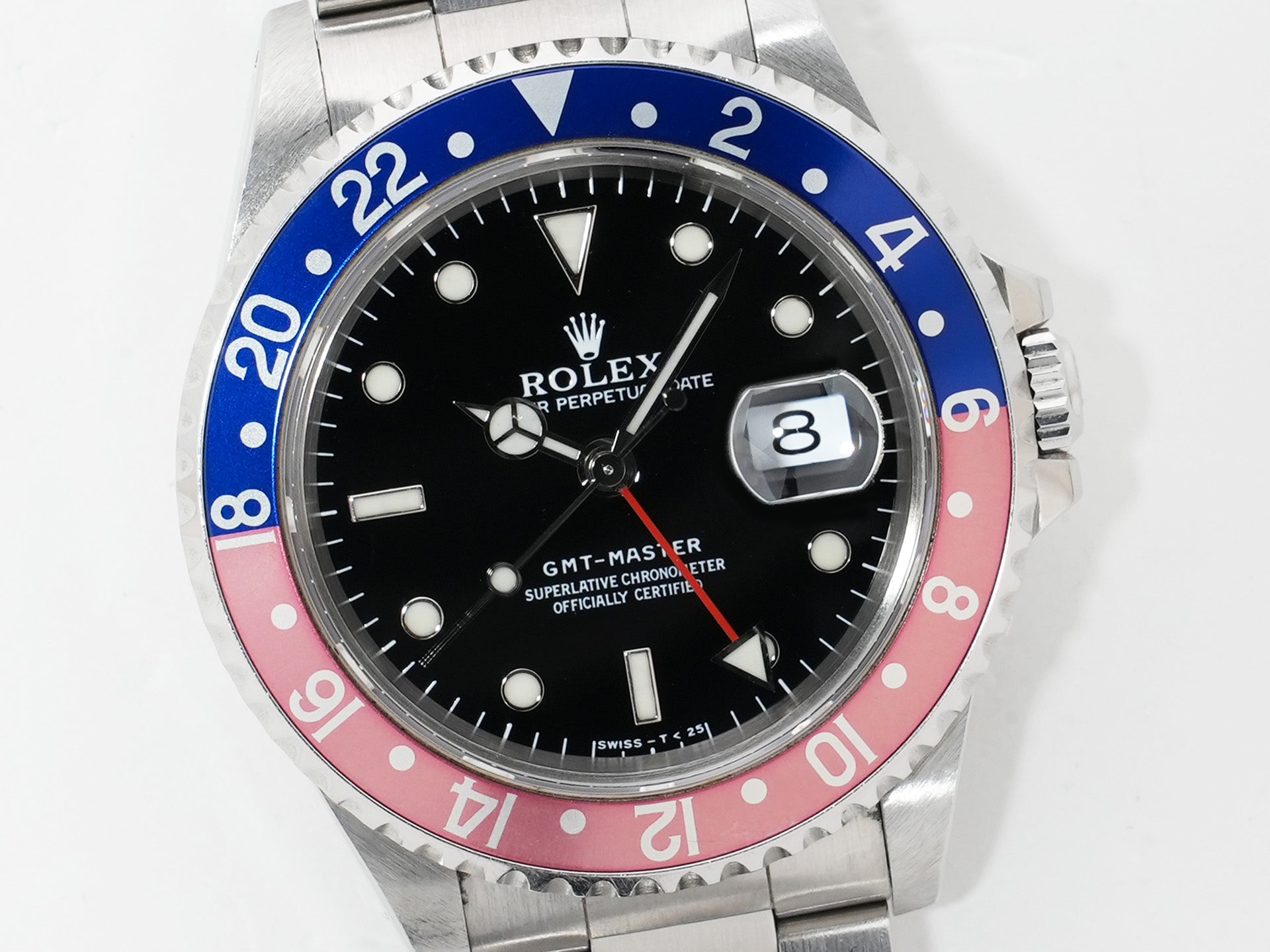 ロレックス GMTマスター Ref.16700 ステンレススチール ブラック文字盤 オイスターブレスレット 中古 4bmcza3q