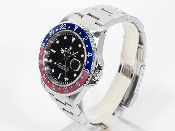ロレックス GMTマスター Ref.16700 ステンレススチール ブラック文字盤 オイスターブレスレット 中古 4bmcza3q
