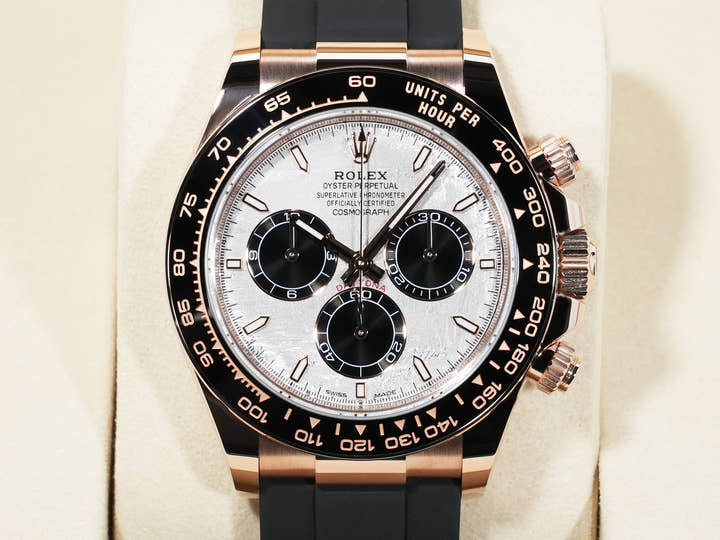 Rolex Daytona Ref. 126515LN Everose Gold Meteorite Dial Unused yydbu68q