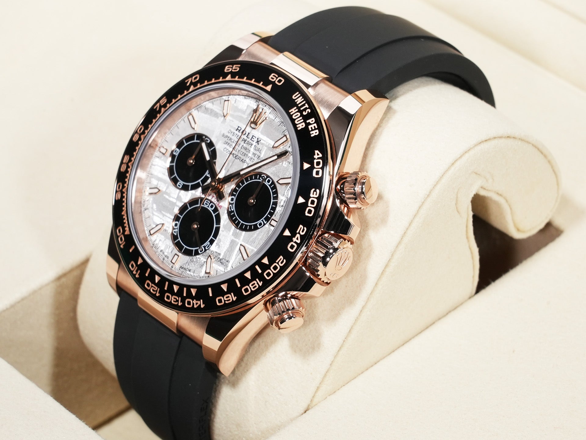 Rolex Daytona Ref. 126515LN Everose Gold Meteorite Dial Unused yydbu68q