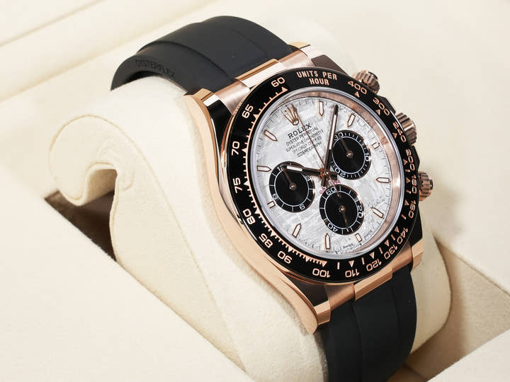 Rolex Daytona Ref. 126515LN Everose Gold Meteorite Dial Unused yydbu68q