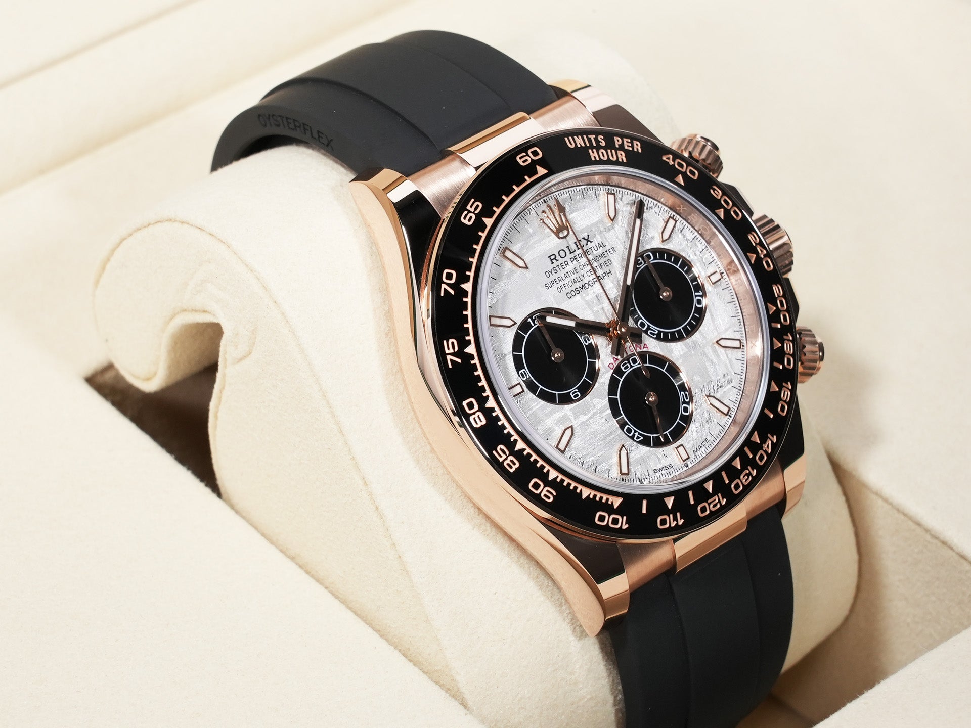 Rolex Daytona Ref. 126515LN Everose Gold Meteorite Dial Unused yydbu68q