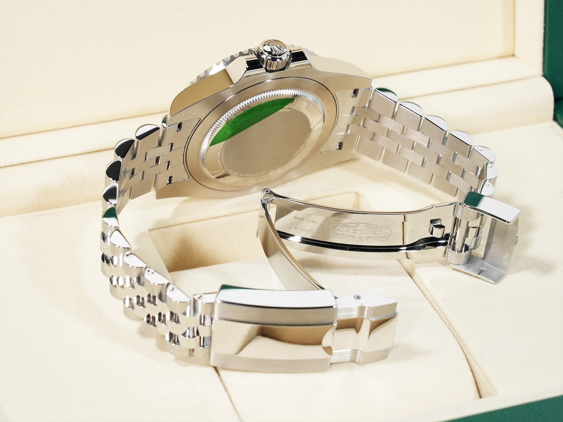 Rolex GMT-Master II Ref. 126720VTNR Stainless Steel Black Dial Jubilee Bracelet Unused bcvyjv7j