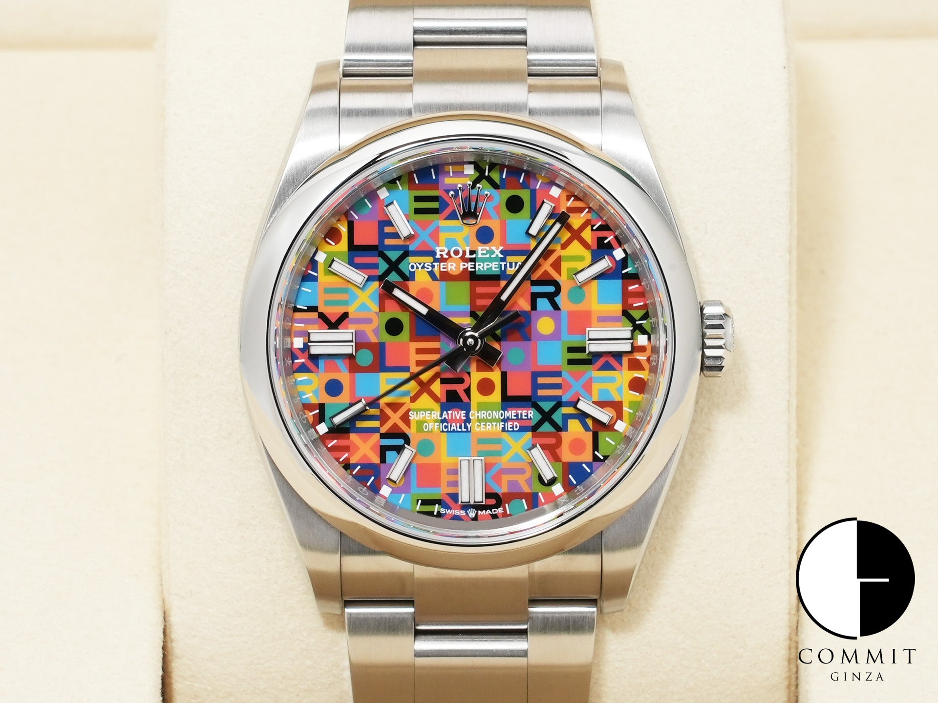 Rolex Oyster Perpetual 36 Ref. 126000 Stainless Steel Jubilee Motif Dial Unused zky8thjh