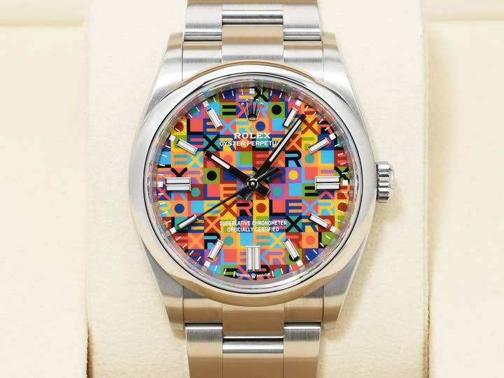 Rolex Oyster Perpetual 36 Ref. 126000 Stainless Steel Jubilee Motif Dial Unused zky8thjh