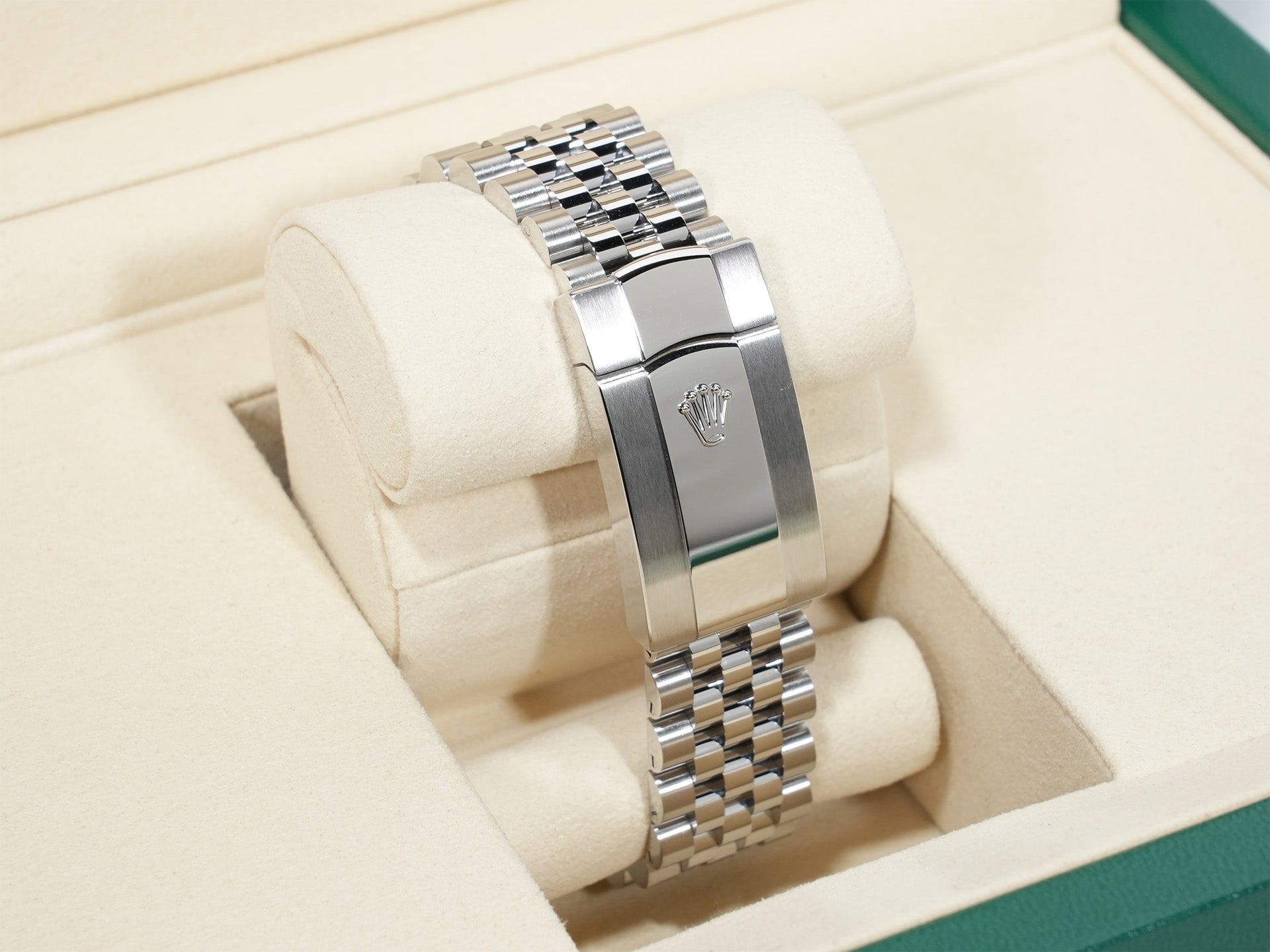 ROLEX Datejust 41 Ref. 126334 Stainless Steel/White Gold Black Dial Jubilee Bracelet Unused vkeatgs2