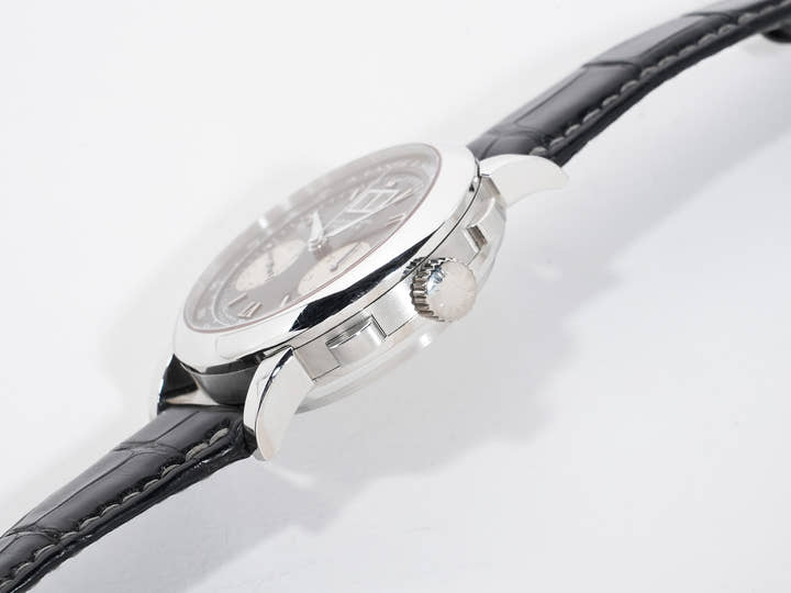 A. Lange & Söhne Datograph Ref. 403.035 Platinum Black Dial Excellent Pre-owned r3fjuqv3