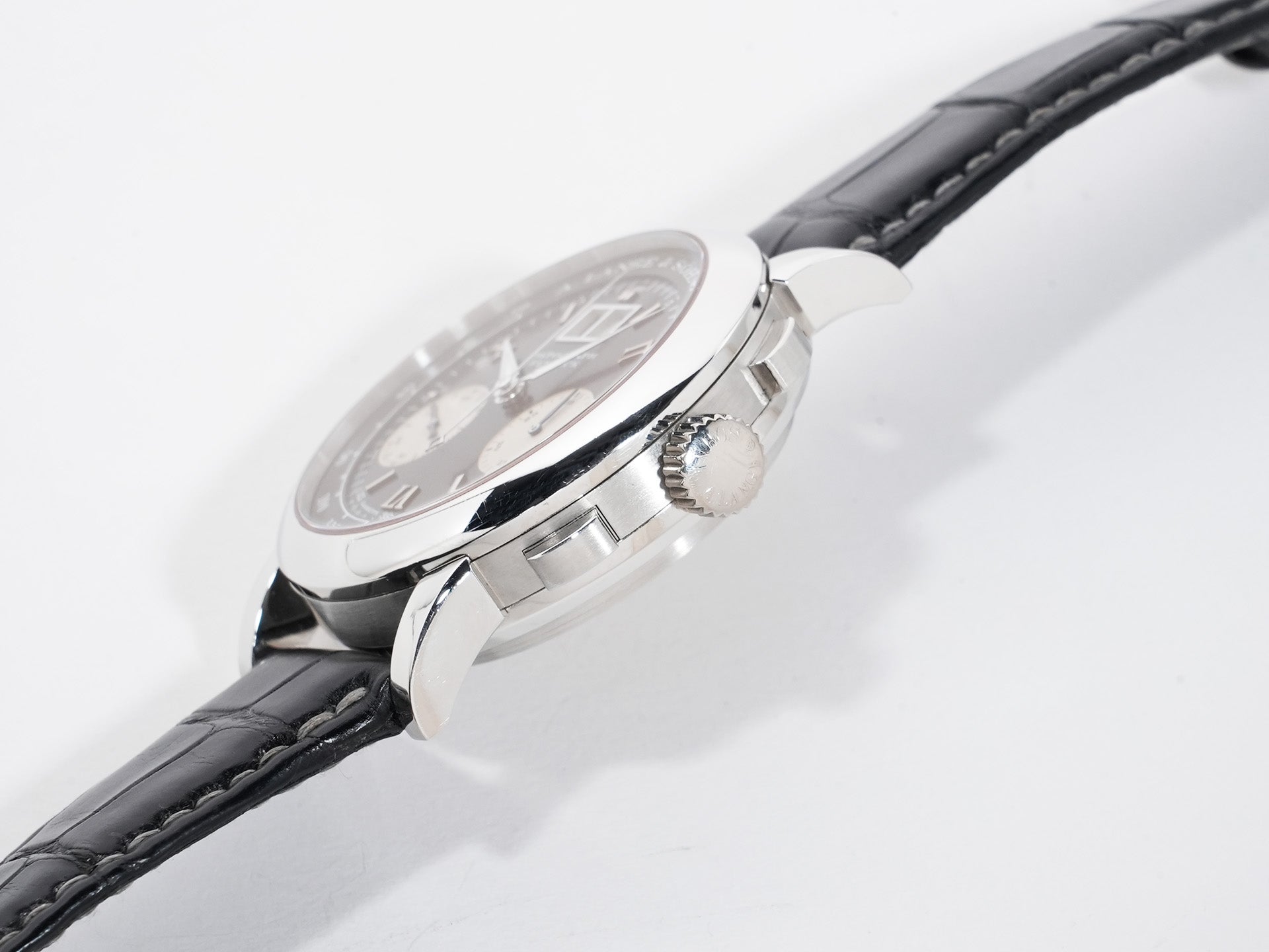 A. Lange & Söhne Datograph Ref. 403.035 Platinum Black Dial Excellent Pre-owned r3fjuqv3
