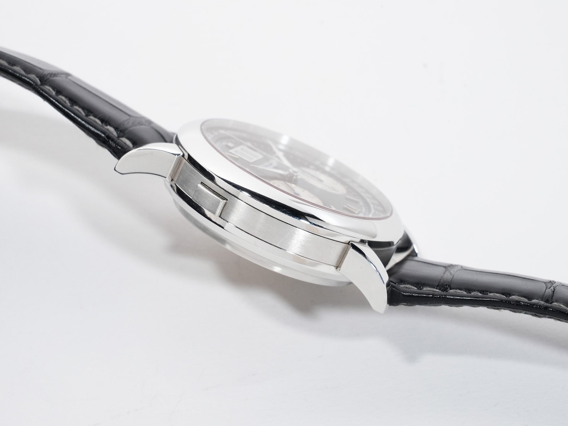 A. Lange & Söhne Datograph Ref. 403.035 Platinum Black Dial Excellent Pre-owned r3fjuqv3