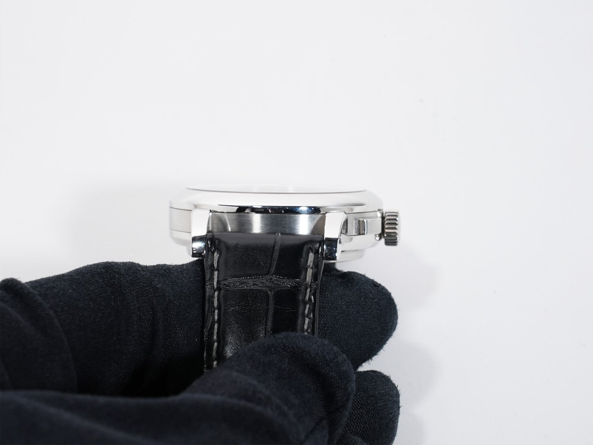 A. Lange & Söhne Datograph Ref. 403.035 Platinum Black Dial Excellent Pre-owned r3fjuqv3