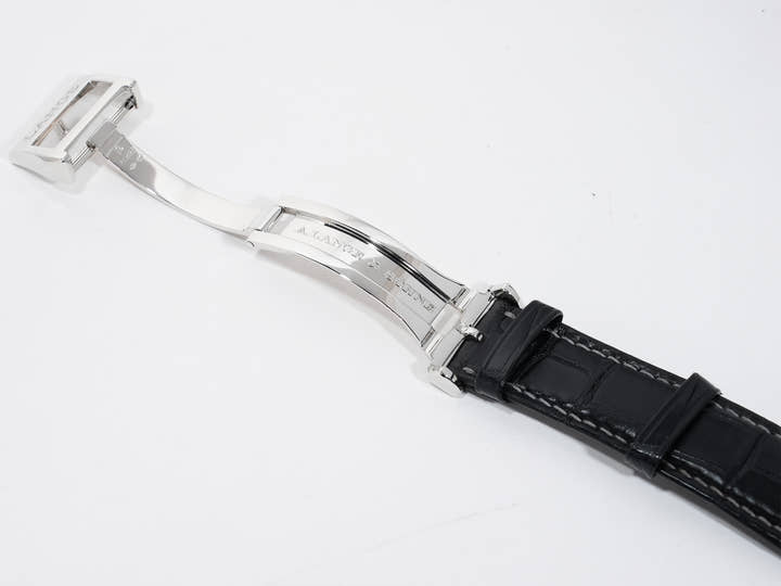 A. Lange & Söhne Datograph Ref. 403.035 Platinum Black Dial Excellent Pre-owned r3fjuqv3