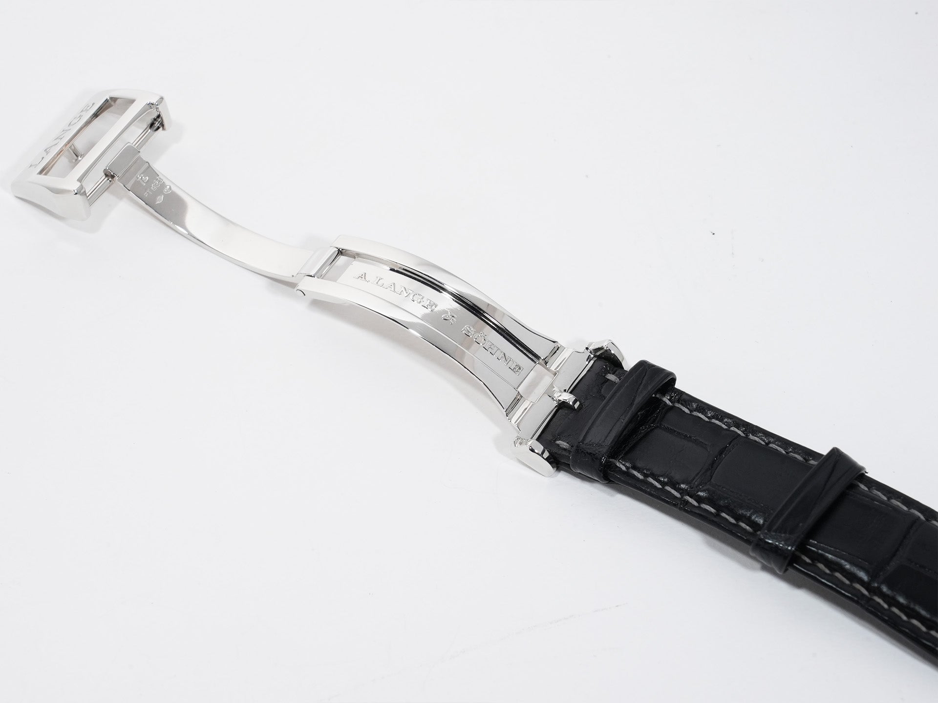 A. Lange & Söhne Datograph Ref. 403.035 Platinum Black Dial Excellent Pre-owned r3fjuqv3
