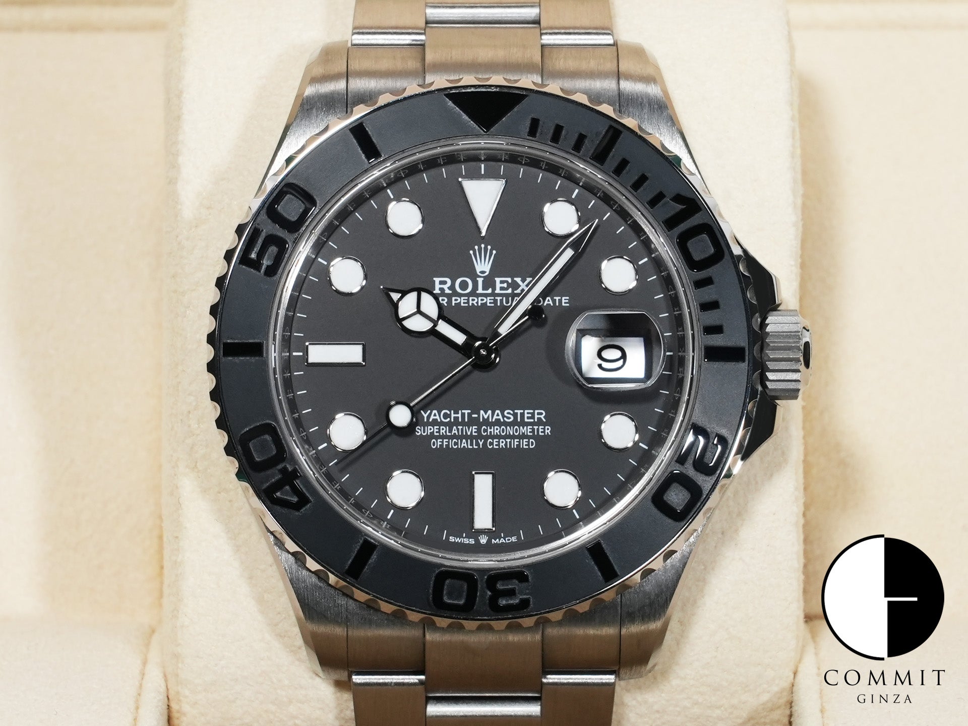 Rolex Yacht-Master 42 Ref. 226627 RLX Titanium Black Dial Excellent Used Condition xke9muxy