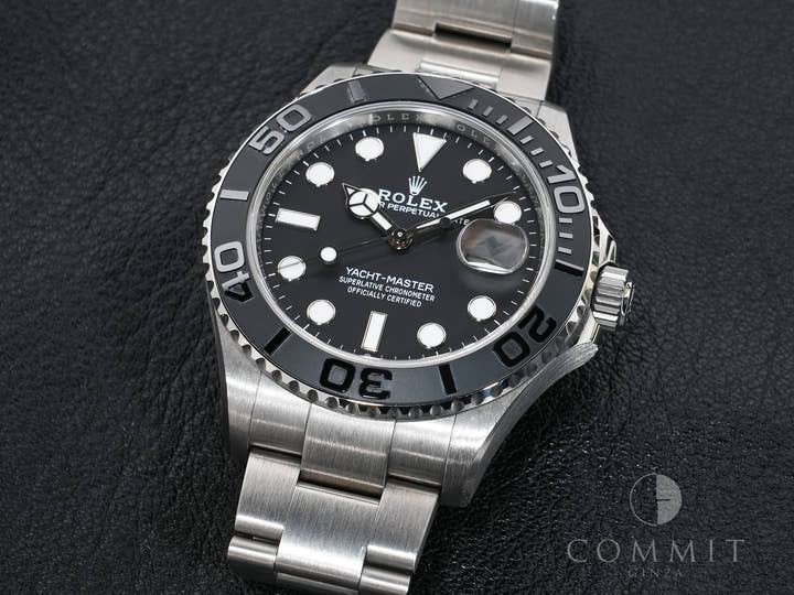 Rolex Yacht-Master 42 Ref. 226627 RLX Titanium Black Dial Excellent Used Condition xke9muxy