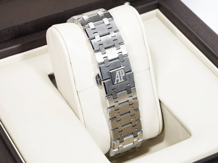 Audemars Piguet Royal Oak Ref.15300ST.OO.1220ST.02 Stainless Steel Blue Dial Excellent Used rzzpksay