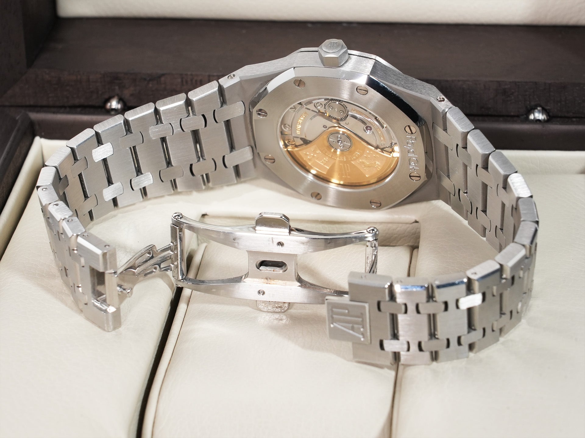 Audemars Piguet Royal Oak Ref.15300ST.OO.1220ST.02 Stainless Steel Blue Dial Excellent Used rzzpksay