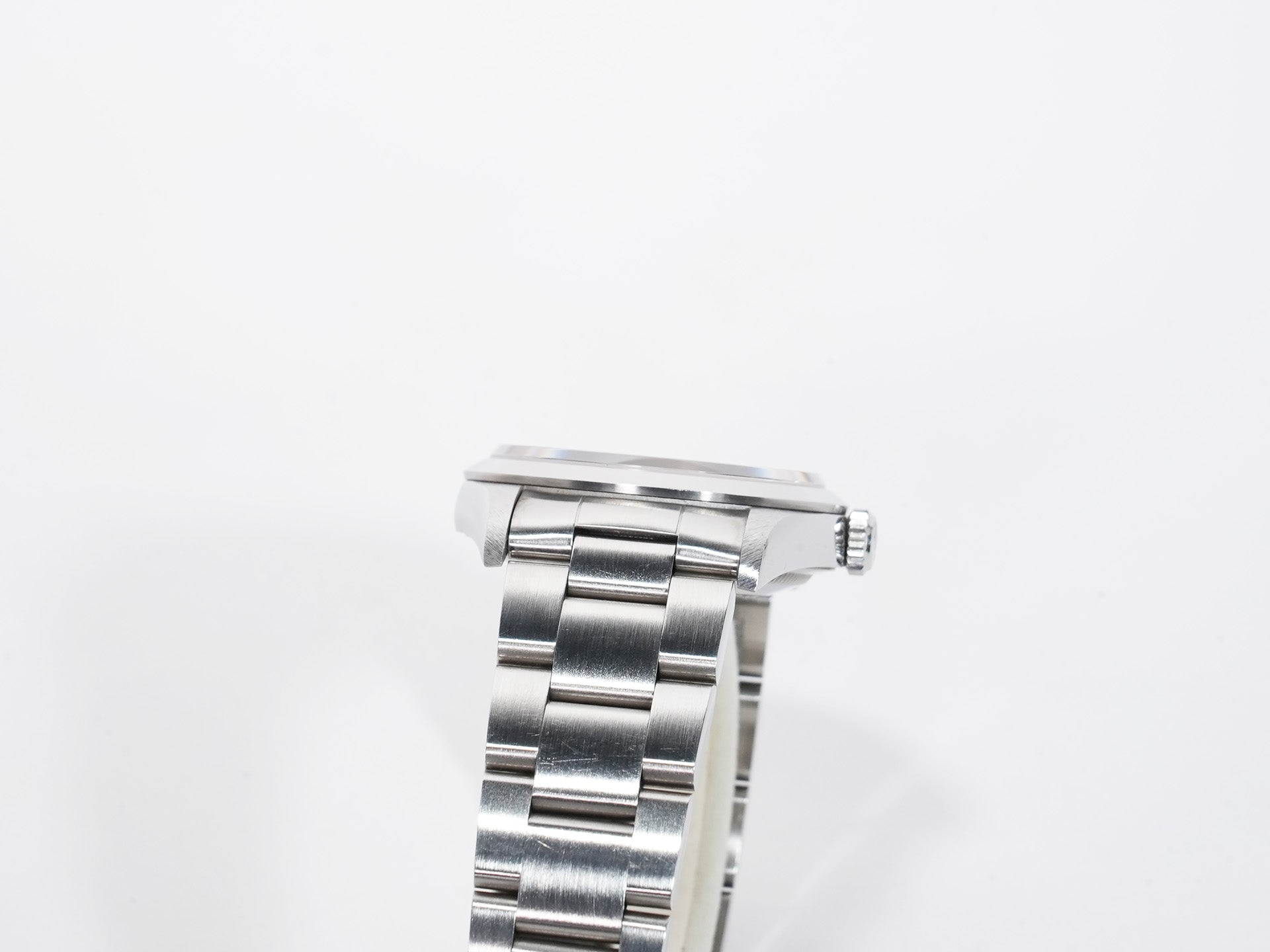 Rolex Explorer I Ref. 14270 Stainless Steel Black Dial Oyster Bracelet Used xq52jogz