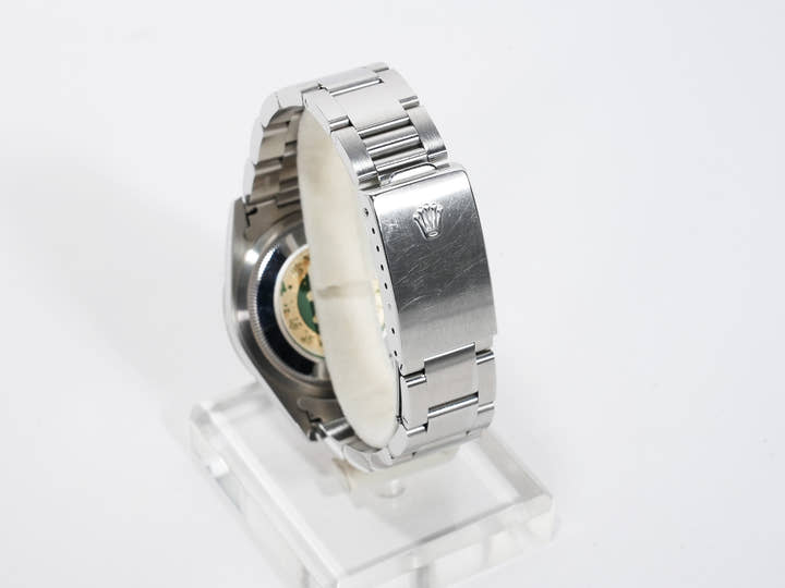 Rolex Explorer I Ref. 14270 Stainless Steel Black Dial Oyster Bracelet Used xq52jogz