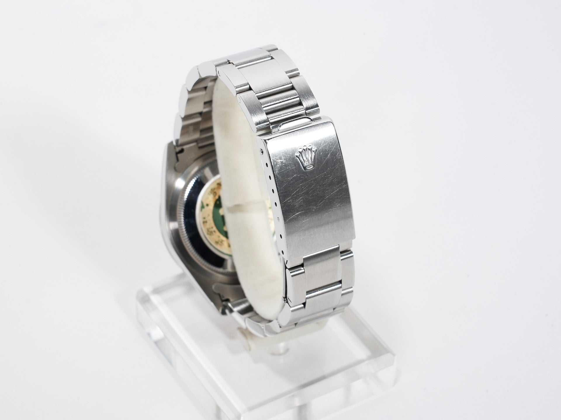 Rolex Explorer I Ref. 14270 Stainless Steel Black Dial Oyster Bracelet Used xq52jogz