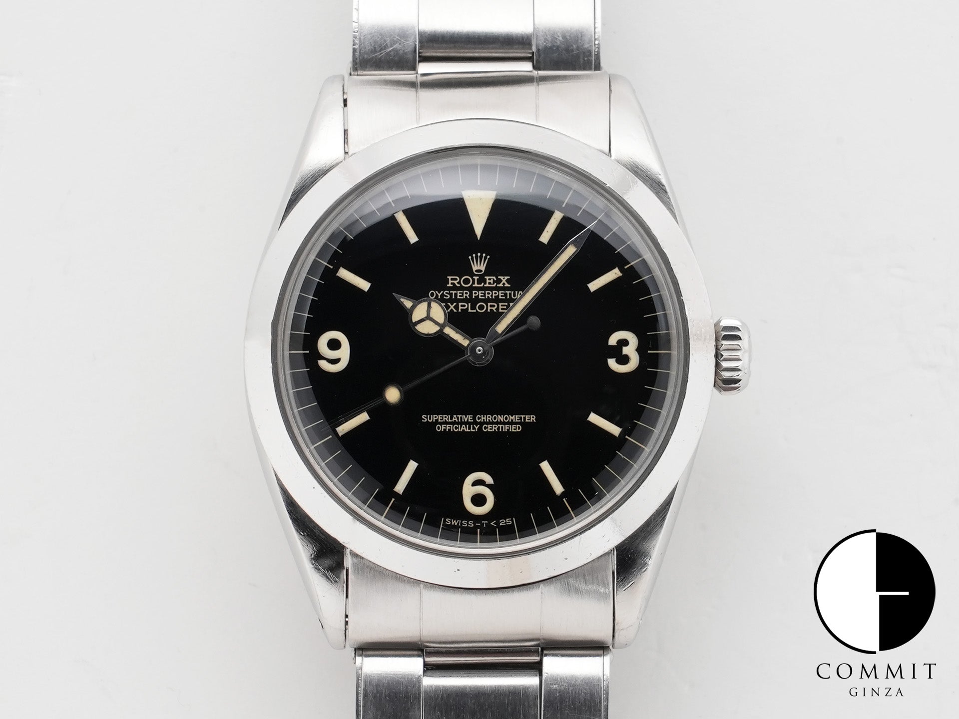 Rolex Explorer I Ref. 1016 Stainless Steel Black Dial Used u5xtcn94