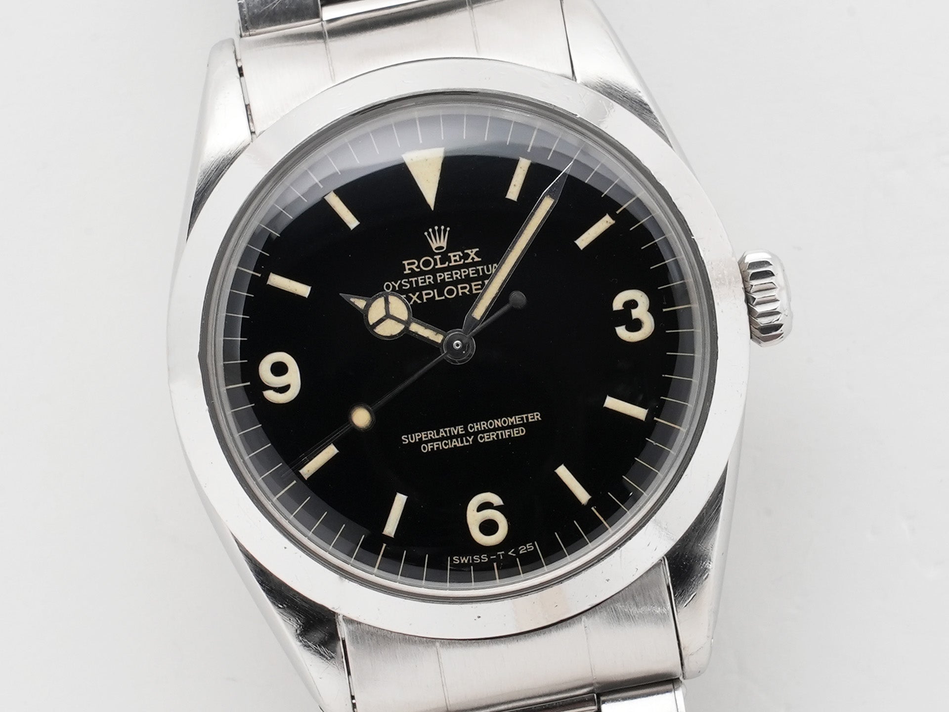 Rolex Explorer I Ref. 1016 Stainless Steel Black Dial Used u5xtcn94