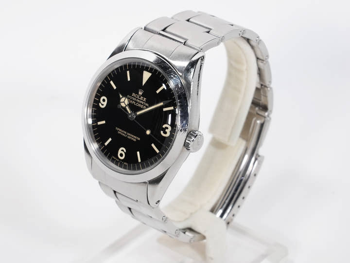 Rolex Explorer I Ref. 1016 Stainless Steel Black Dial Used u5xtcn94
