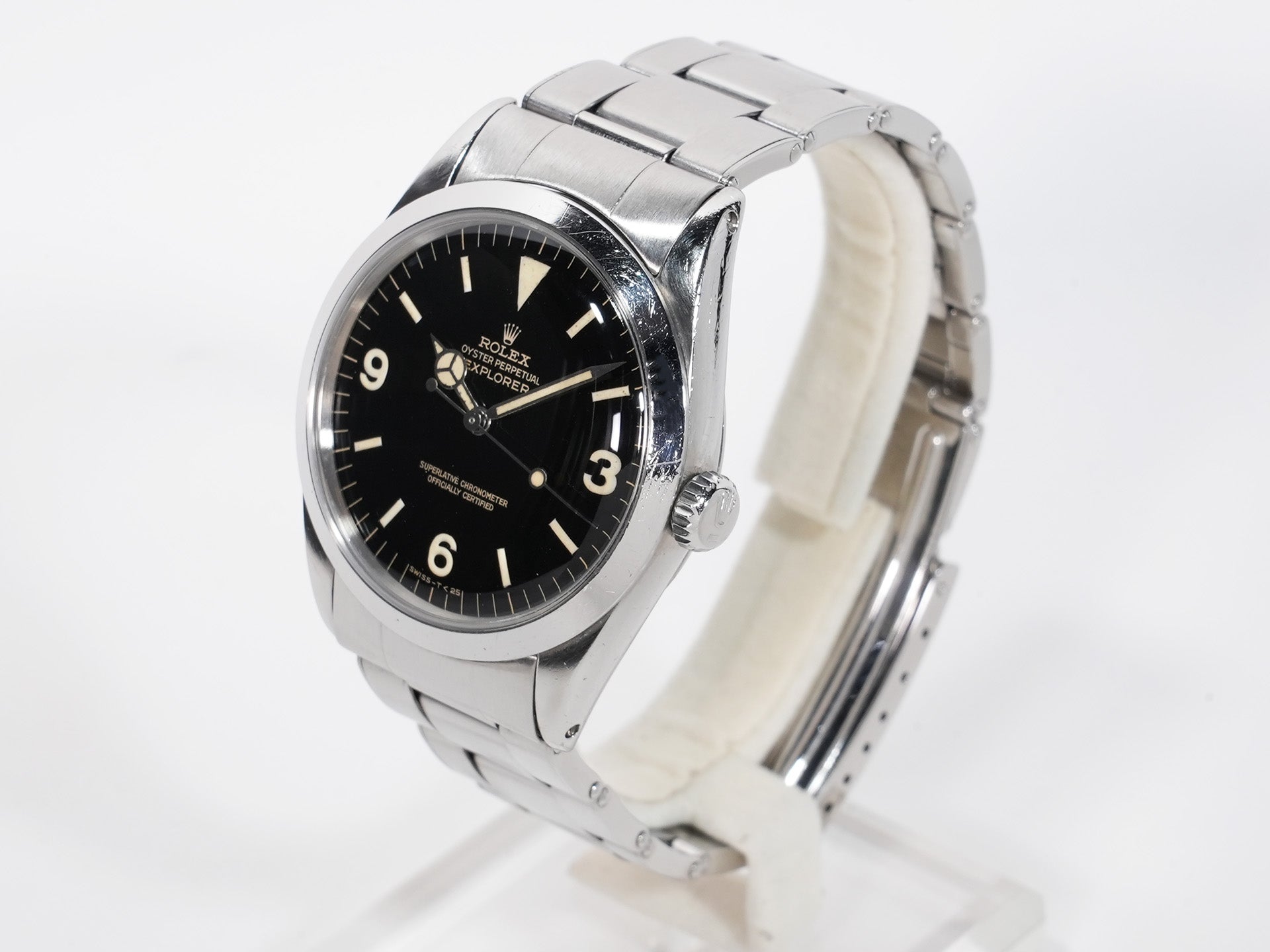 Rolex Explorer I Ref. 1016 Stainless Steel Black Dial Used u5xtcn94