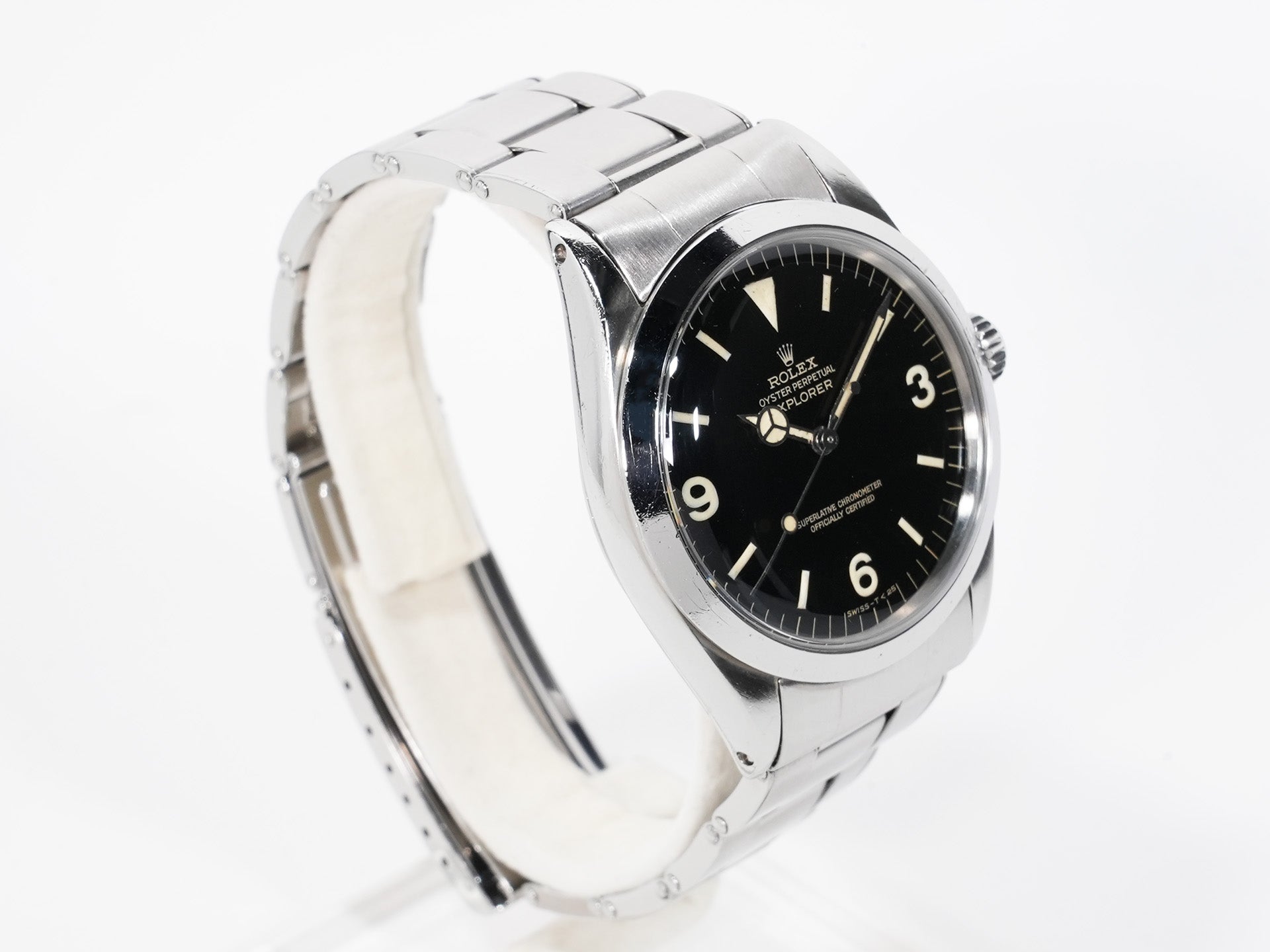 Rolex Explorer I Ref. 1016 Stainless Steel Black Dial Used u5xtcn94