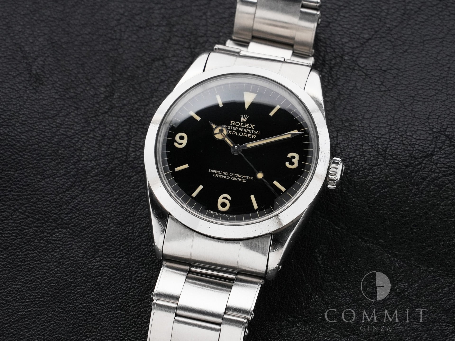 Rolex Explorer I Ref. 1016 Stainless Steel Black Dial Used u5xtcn94