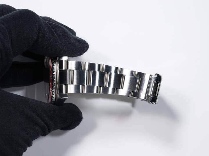 Rolex GMT-Master II Ref. 16710 Stainless Steel Black Dial Oyster Bracelet Used kdcpik9h