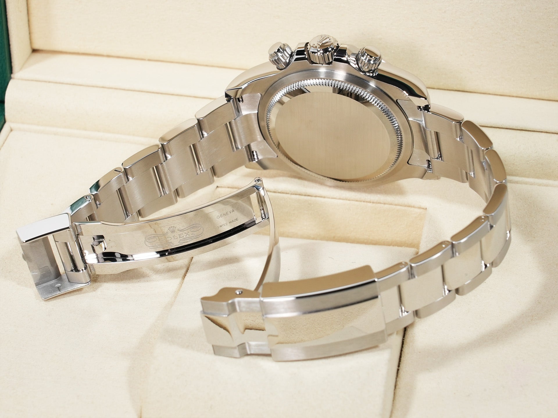 ロレックス デイトナ Ref.126500LN ステンレススチール ホワイト文字盤 未使用 qehb5uve