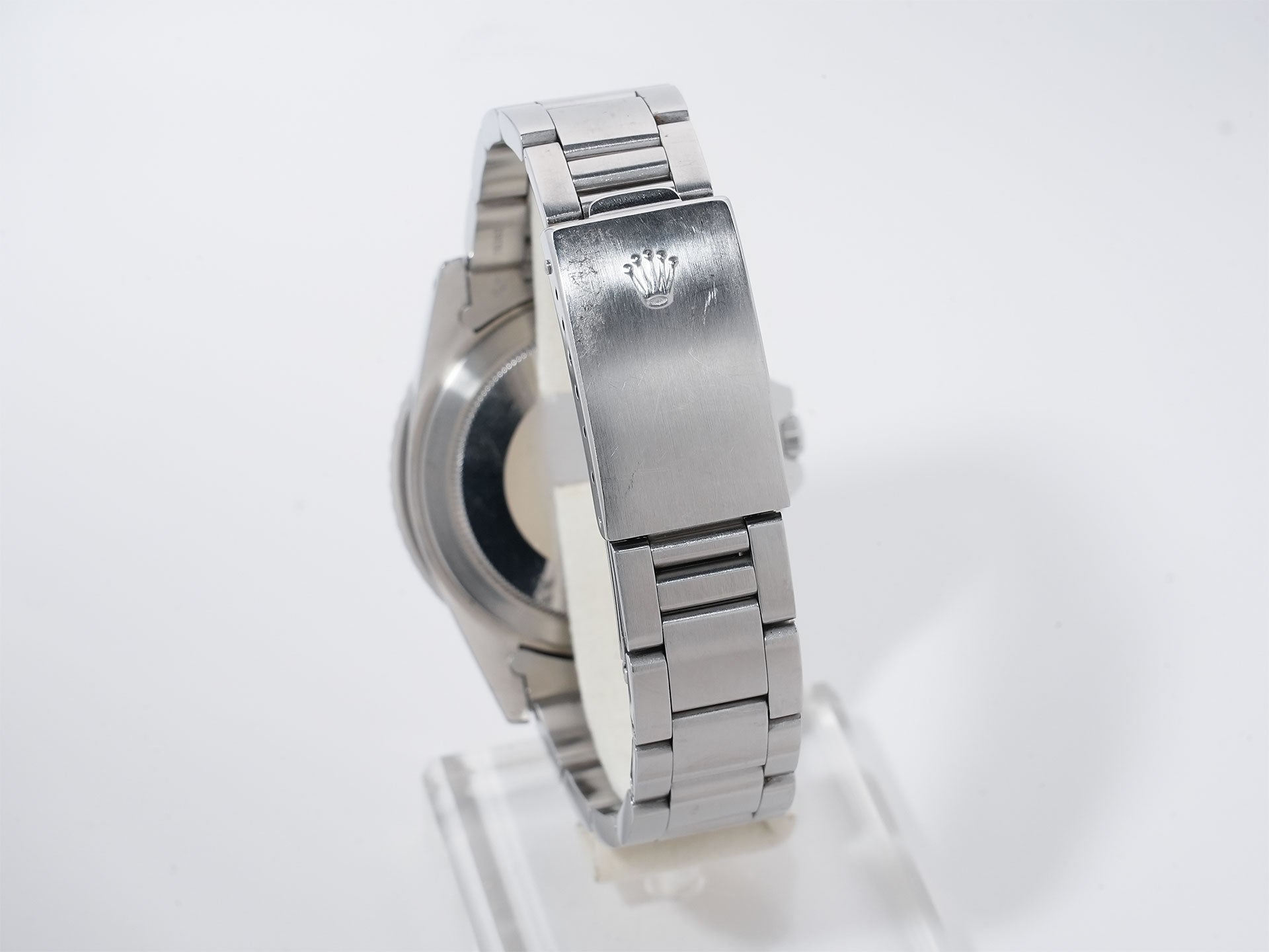 ロレックス GMTマスター Ref.1675 ステンレススチール ブラック文字盤 オイスターブレスレット 中古 m24gytaj