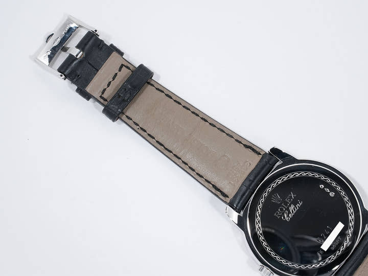 Rolex Cellini Cellinium Ref. 5241/6 Platinum Ice Blue Dial Excellent Used Condition bjn4ctk7