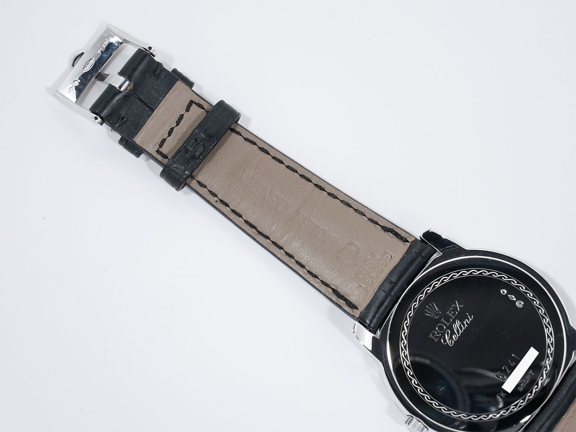 Rolex Cellini Cellinium Ref. 5241/6 Platinum Ice Blue Dial Excellent Used Condition bjn4ctk7
