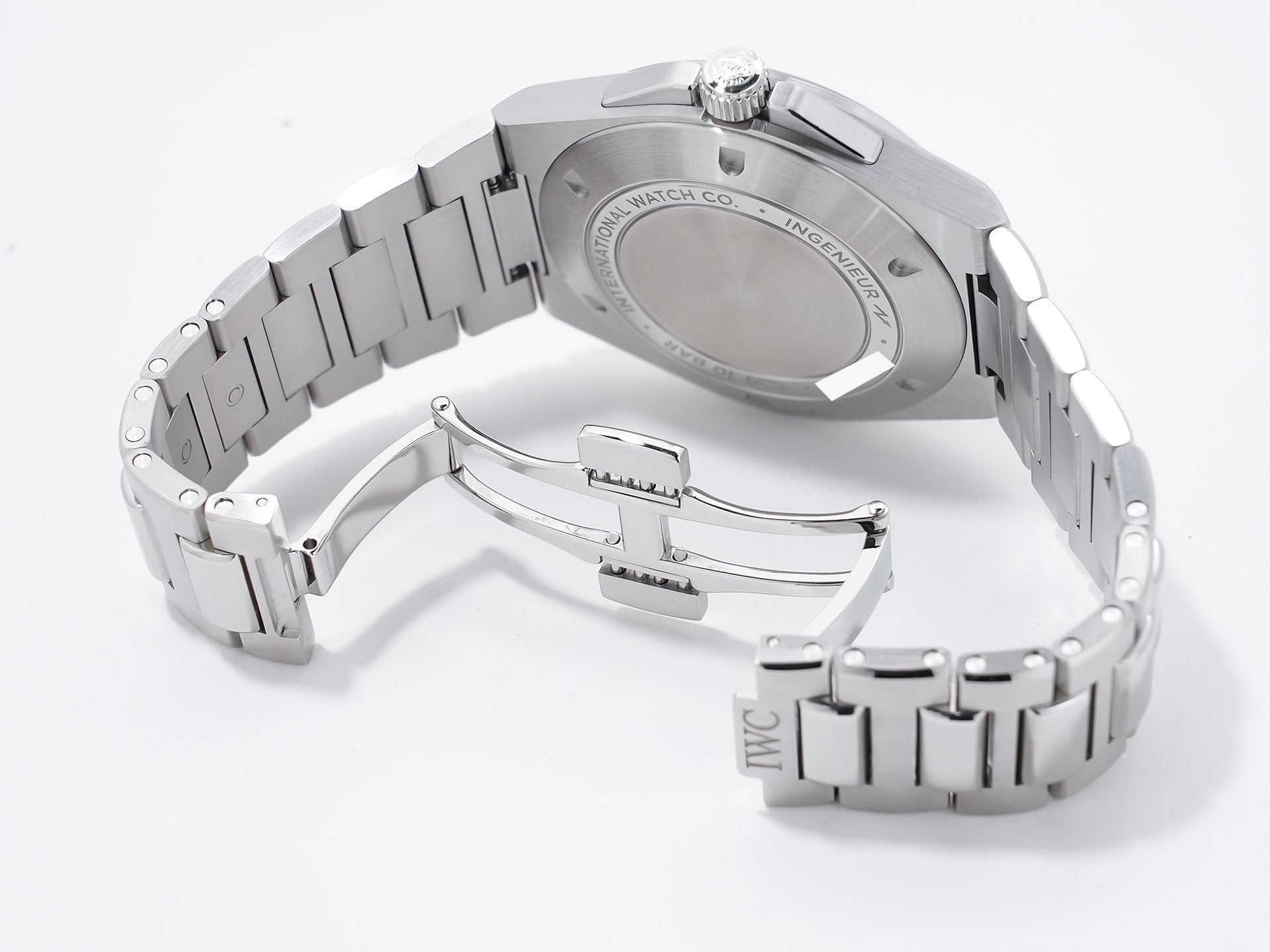 IWC Ingenieur Automatic 40 Ref. IW328903 Stainless Steel Green Dial Excellent Condition oq4zpmmn