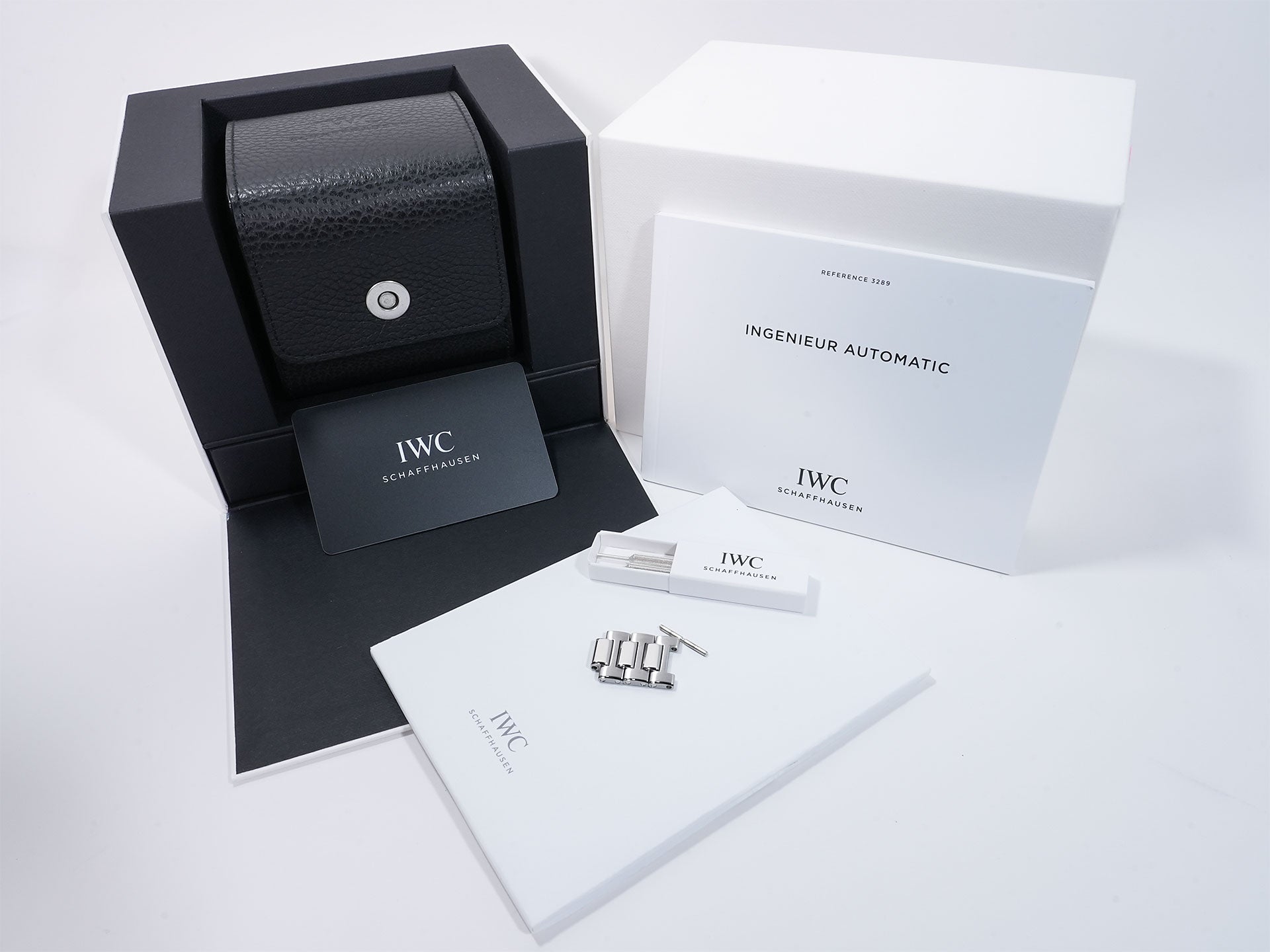 IWC Ingenieur Automatic 40 Ref. IW328903 Stainless Steel Green Dial Excellent Condition oq4zpmmn