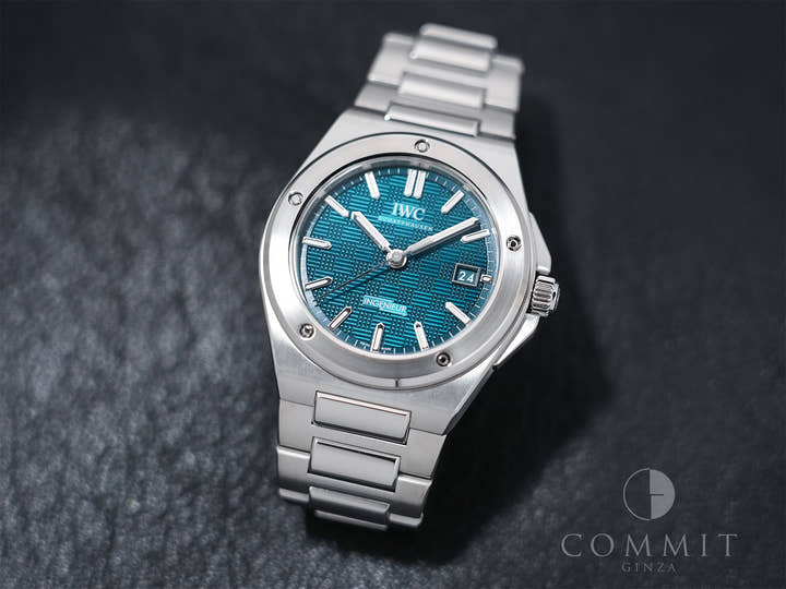 IWC Ingenieur Automatic 40 Ref. IW328903 Stainless Steel Green Dial Excellent Condition oq4zpmmn