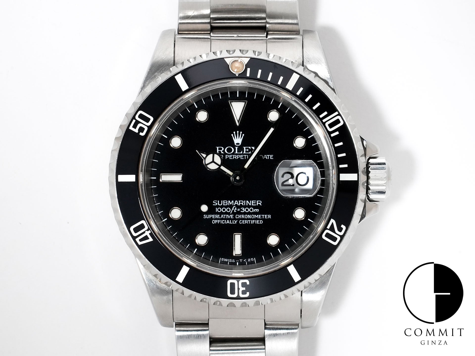 Rolex Submariner Date Ref.16610 Stainless Steel Black Dial Used pzyzbxj4