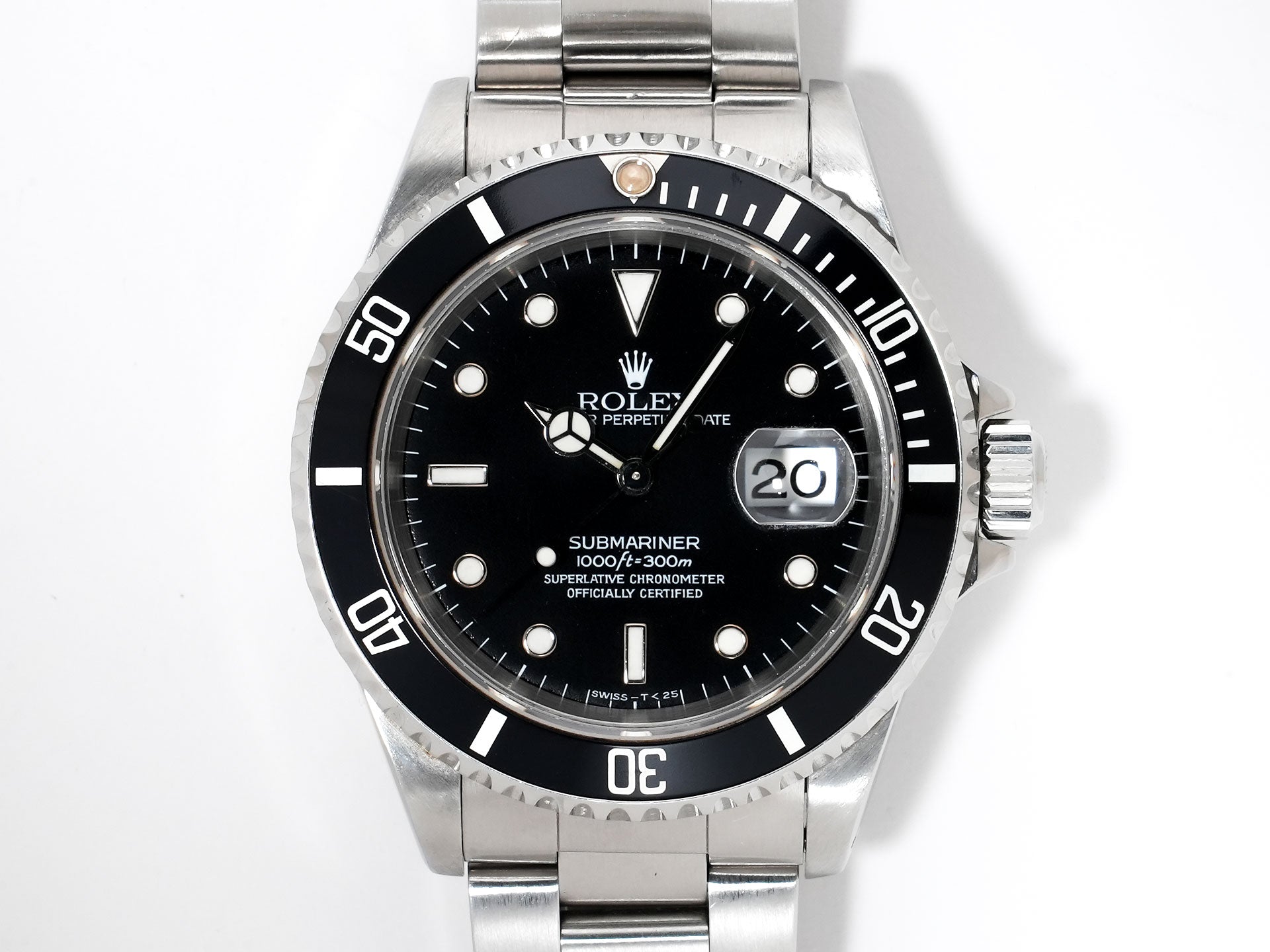 Rolex Submariner Date Ref.16610 Stainless Steel Black Dial Used pzyzbxj4