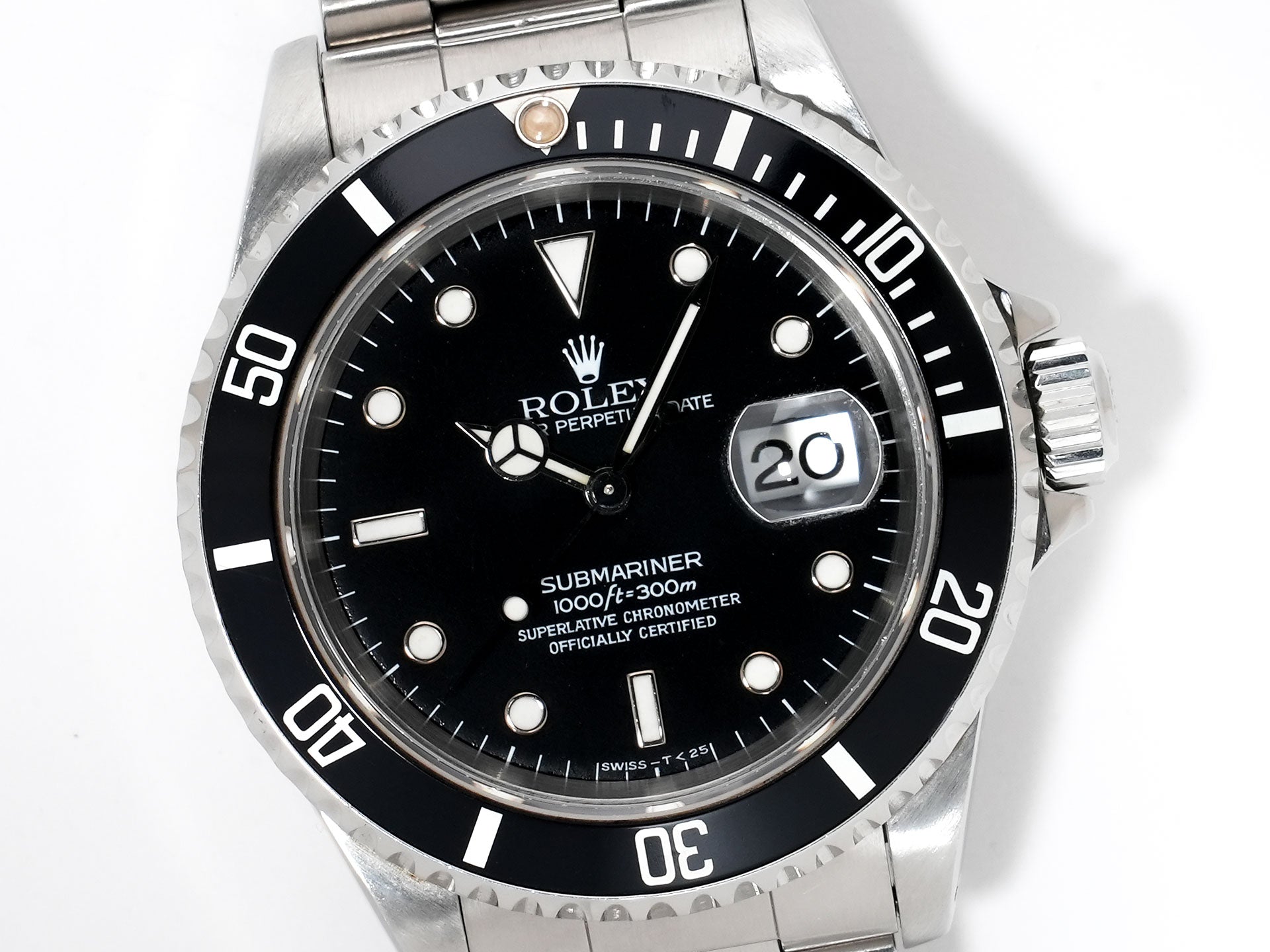 Rolex Submariner Date Ref.16610 Stainless Steel Black Dial Used pzyzbxj4