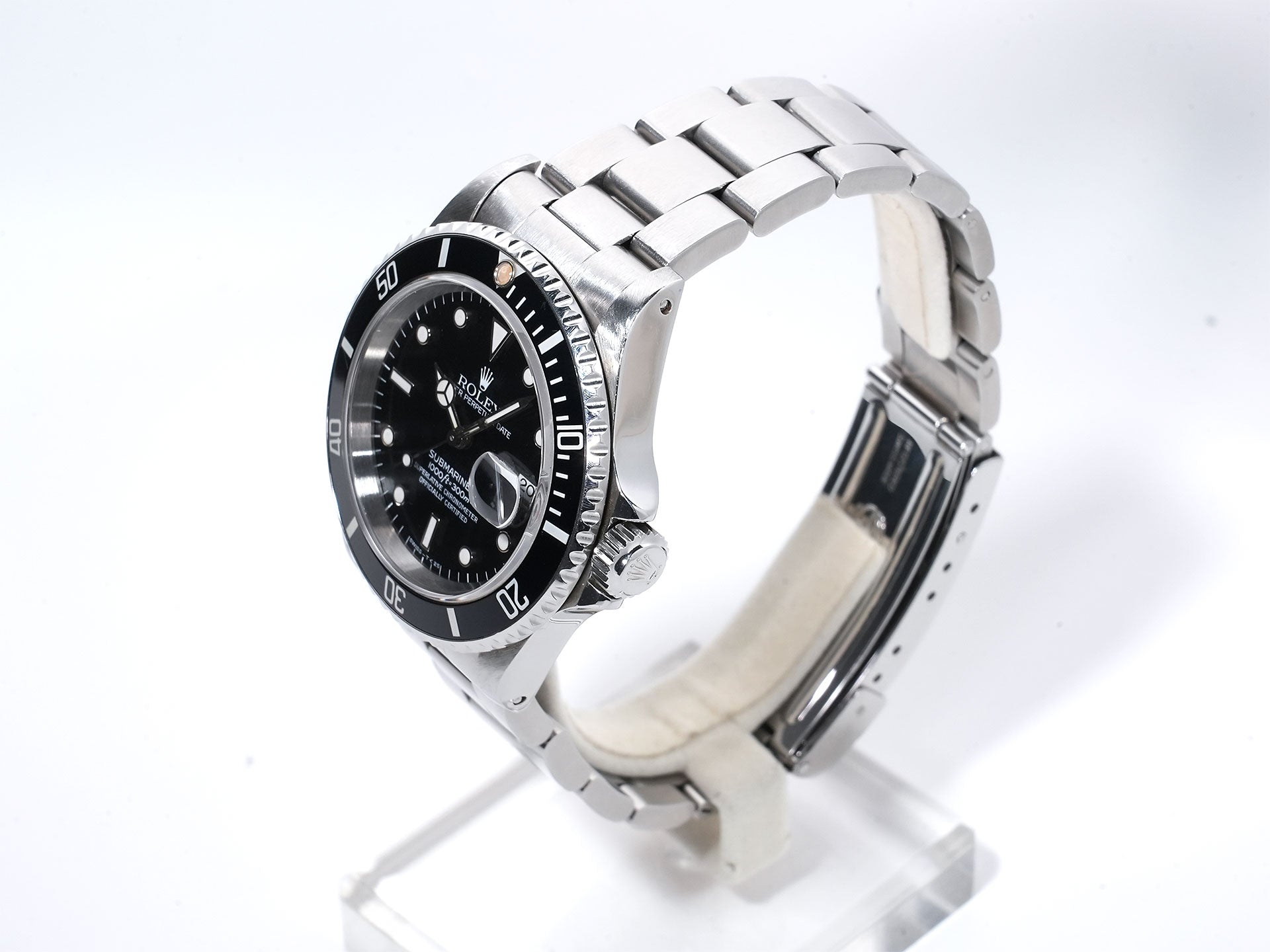 Rolex Submariner Date Ref.16610 Stainless Steel Black Dial Used pzyzbxj4