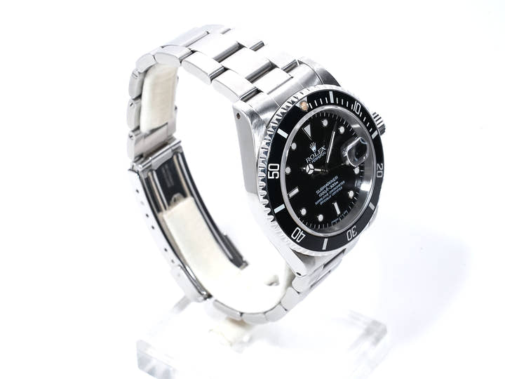 Rolex Submariner Date Ref.16610 Stainless Steel Black Dial Used pzyzbxj4